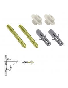 Kit Sanitario Fija Lavabo  10x110 mm. (2 Piezas) - Imagen 1
