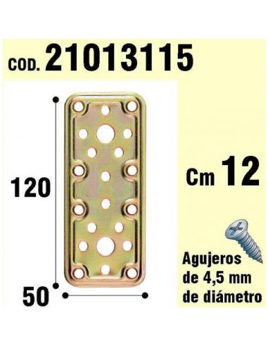 Soporte Para Madera Placa Bicromatada 50x120 mm. - Imagen 1