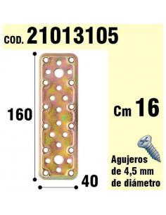 Soporte Parra Madera Placa Bicromatada 40x160 mm. - Imagen 1