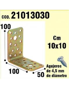 Soporte Para Madera Ángulo  50x 100x 100 mm. - Imagen 1