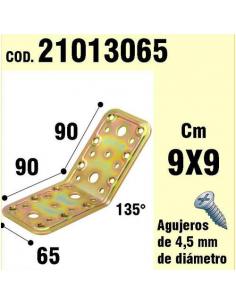 Soporte Para Madera Ángulo  65x90x90 mm./135° - Imagen 1