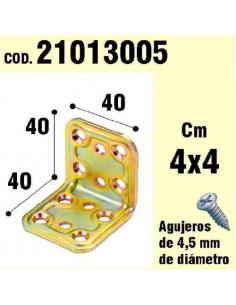 Soporte Para Madera Ángulo   40x40x40 mm. - Imagen 1