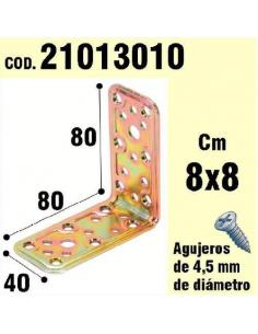 Soporte Para Madera Ángulo   40x80x80 mm. - Imagen 1