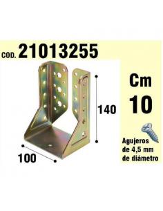 Soporte Para Madera Alas Interiores Bicromatado 100 mm. - Imagen 1