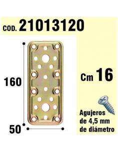 Soporte Para Madera Placa Bicromatada 50x160 mm. - Imagen 1