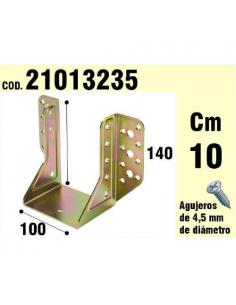 Soporte Para Madera Alas Exteriores bicromatado 100 mm. - Imagen 1