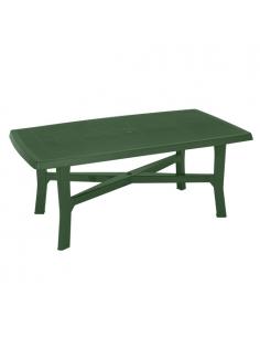 Mesa Resina Verde 180x100 cm. - Imagen 1