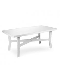 Mesa Resina Blanca 180x100 cm. - Imagen 1
