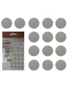 Tapatornillos Adhesivos Gris (Blister 20 unidades) - Imagen 1
