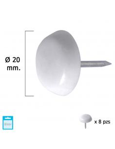 Deslizante Grande Blanco Ø20 (Blister 8 Unidades) - Imagen 1