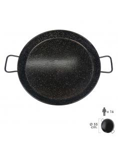 Paellera Valenciana Esmaltada  16 personas/ 55 cm - Imagen 1