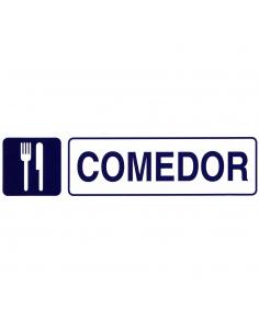 Rotulo Adhesivo 250x63 mm. Comedor - Imagen 1