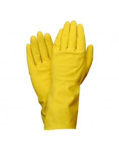Guantes Latex 100% Basic Domesticos XL (Par) - Imagen 1