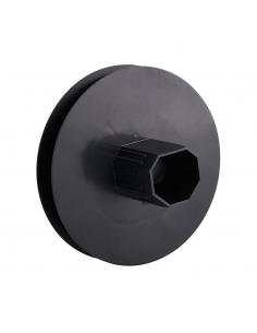 Disco Persiana Plastico Espiga Metalica 120x40 mm. Cinta 14 mm. - Imagen 1