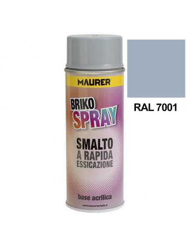 Spray Pintura Gris Plata 400 ml. - Imagen 1