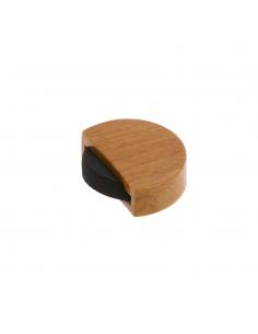 Tope Puerta Adhesivo Silencioso Color Madera - Imagen 1