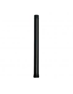 Wolfpack Tubo de Estufa Pellet Acero Vitrificado Negro Ø 80 mm. Longitud 100 cm. Estufas de Leña, Chimenea, Alta resistencia, - 