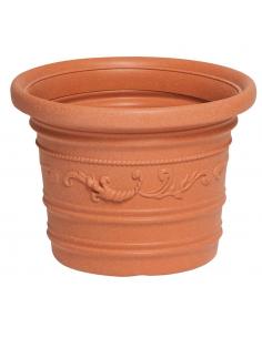 Macetero Terracota Resina Redondo Ø 40 cm. - Imagen 1