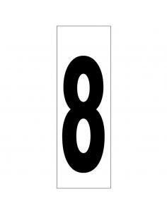 Numero Adhesivo 46x140 mm.   Nº 8 - Imagen 1