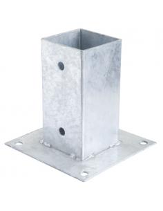 Soporte Anclaje Galvanizado Pérgola 91x91mm - Imagen 1