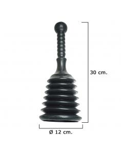 Desatascador Goma Fuelle         Ø 12 cm. /  Alto 30 cm. - Imagen 1