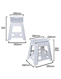 Taburete Plegable 29x22x39 cm. - Imagen 1